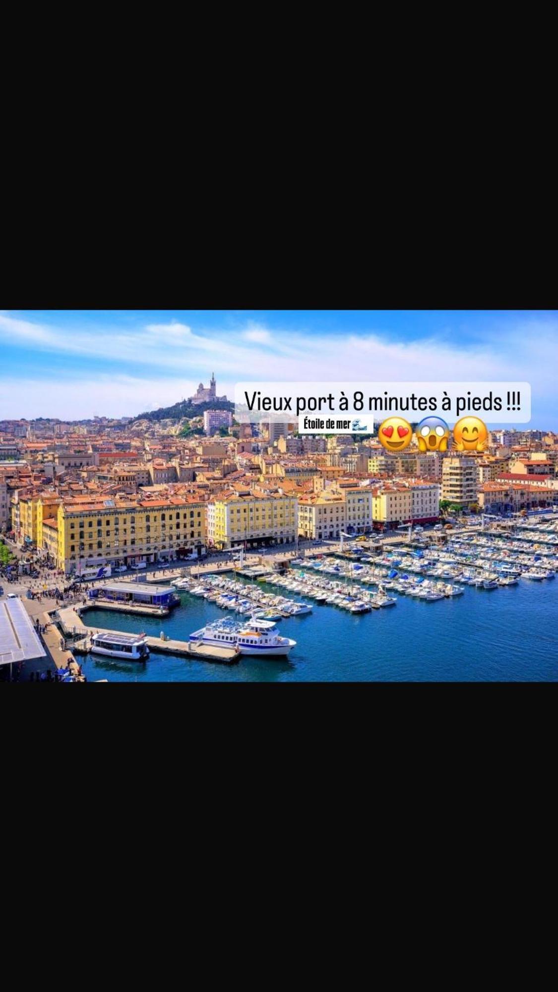 Etoile De Mer Magnifique Studio Deco Plage Et Sable Fin, Votre Sejour A Marseille Commence Ici, Centre-Ville 外观 照片